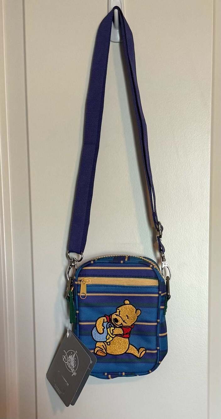 Disney Winnie the Pooh Striped Crossbody Bag